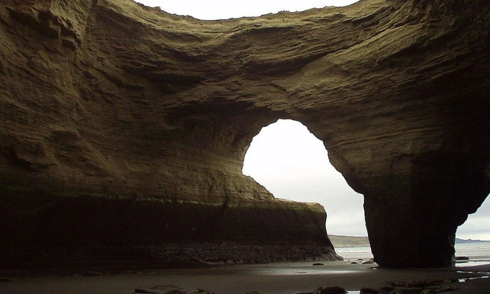 Parque nacional Monte León y sus paisajes.