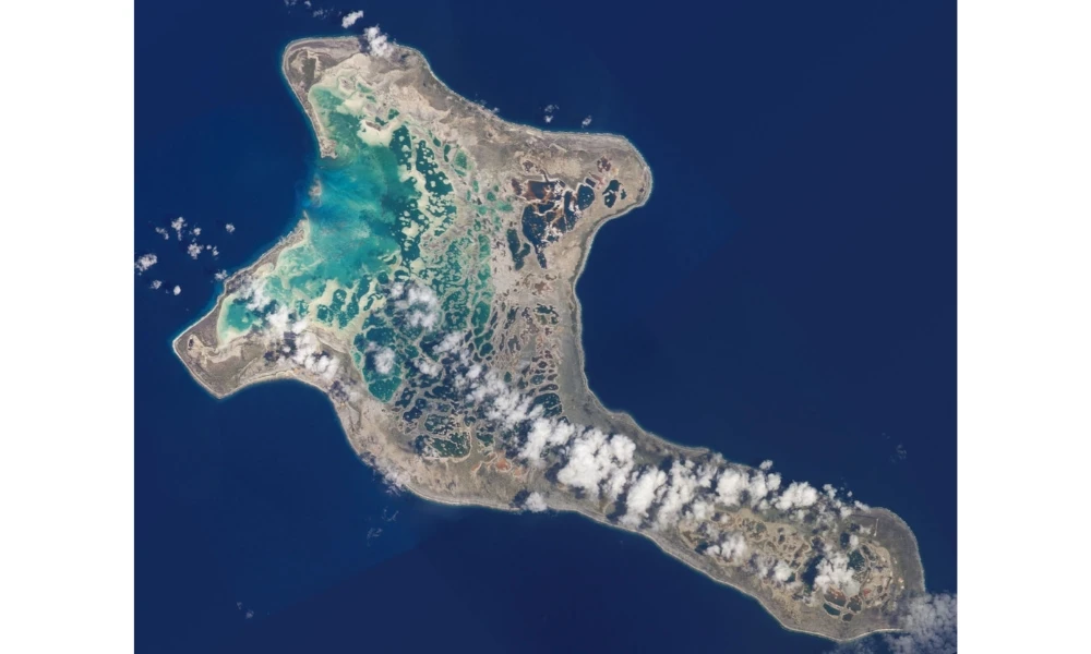 Isla del océano Pacífico