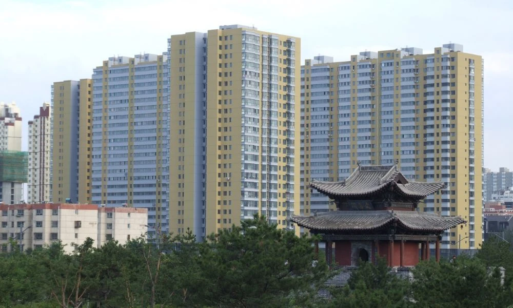 Edificios de la ciudad.