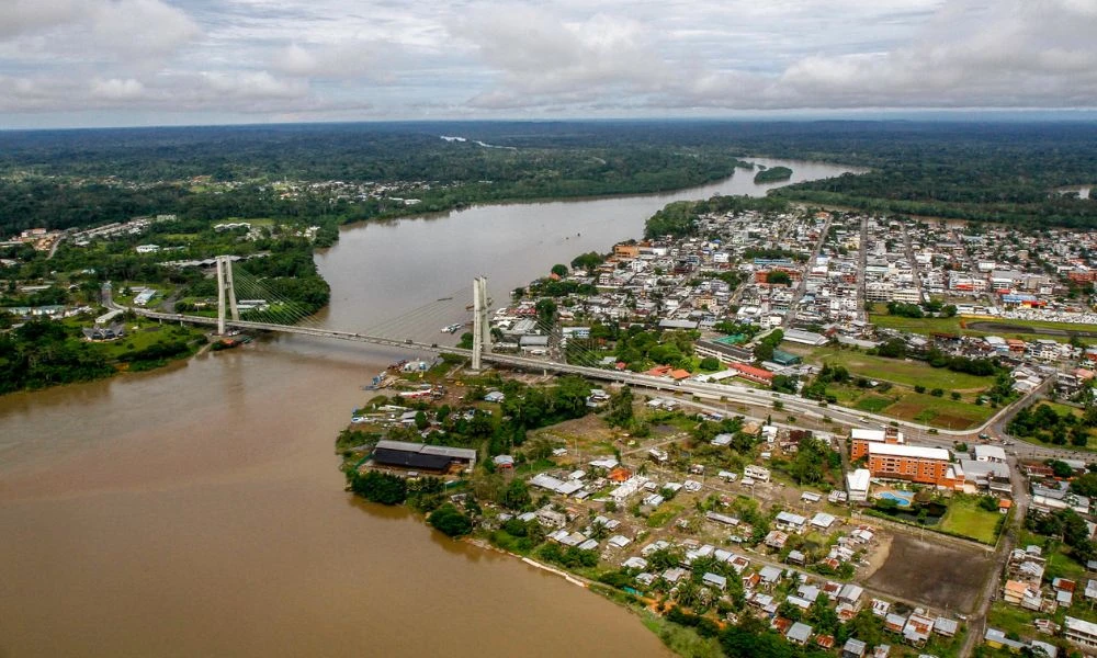 Vistas al río Napo.