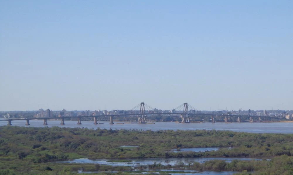 Vistas al Puente General Manuel Belgrano.