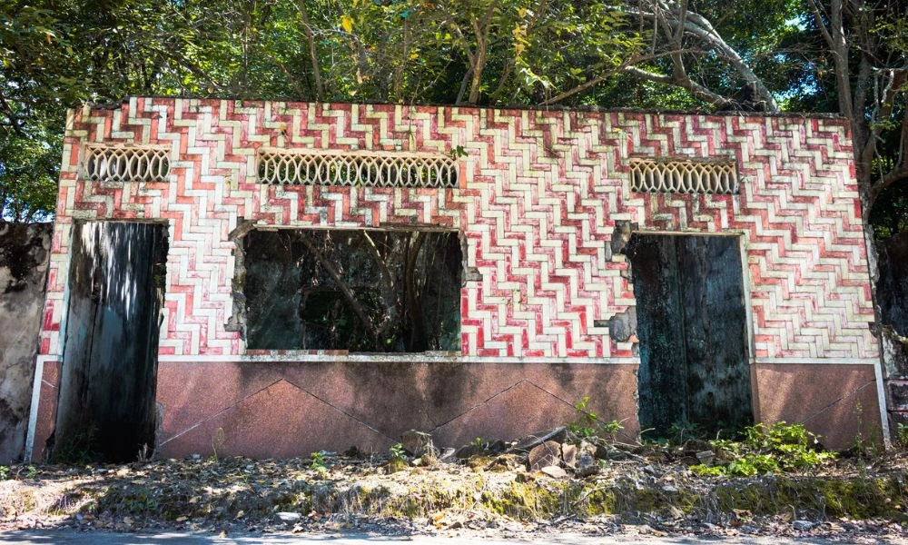 Casas de Armero después de la tragedia.