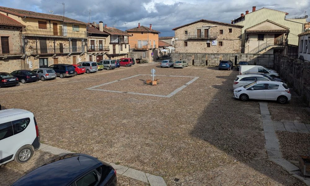 Plaza de Miranda del Castañar.