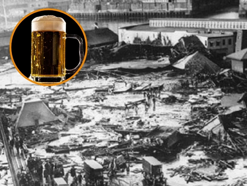 Londres, 1814: esta es la historia del día en que la ciudad inglesa quedó inundada por 120.000 litros de cerveza