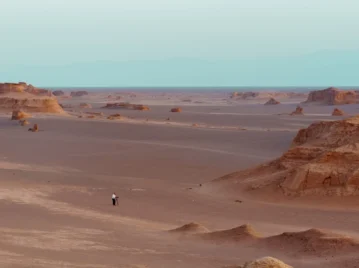 Desierto de Lut: el lugar más caliente de la Tierra está en Irán y es intolerable para los seres humanos