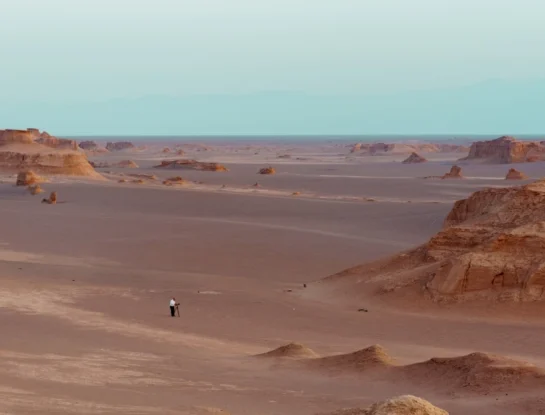 Desierto de Lut: el lugar más caliente de la Tierra está en Irán y es intolerable para los seres humanos