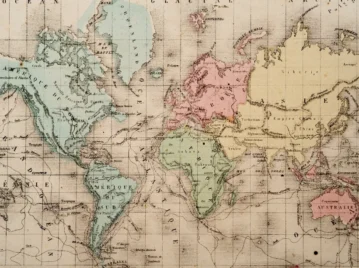 por qué el norte aparece arriba en casi todos los mapas