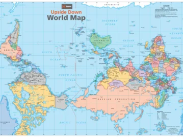 Mapas invertidos: por qué no todos miran al norte