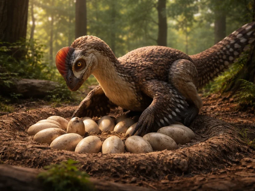 Oviraptores: cómo cuidaban sus huevos los dinosaurios que parecían aves