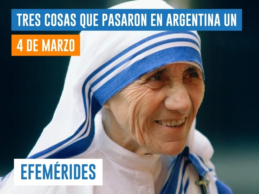 efemérides del 4 de marzo Argentina