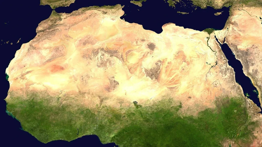 desierto cálido más grande del mundo Sahara