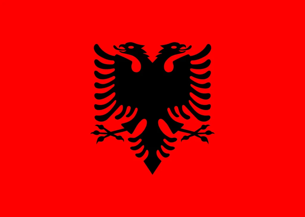 Bandera de Albania
