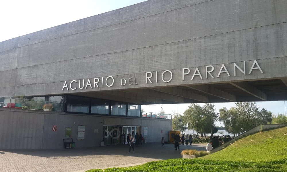Aspecto del Acuario del Río Paraná.