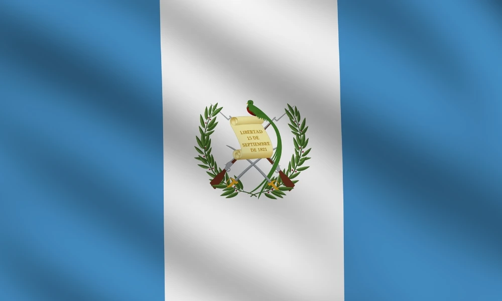banderas con armas Guatemala