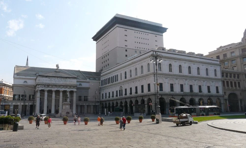 Fachada del edificio.