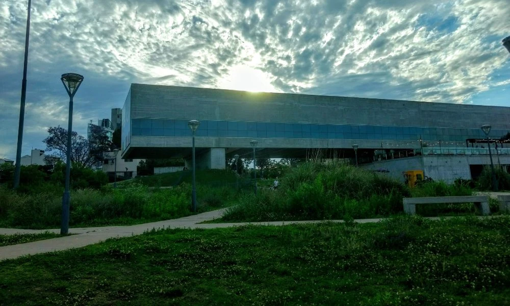Aspecto de la construcción.