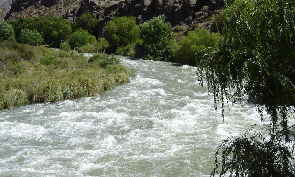 Paisajes del Cañón del Atuel.