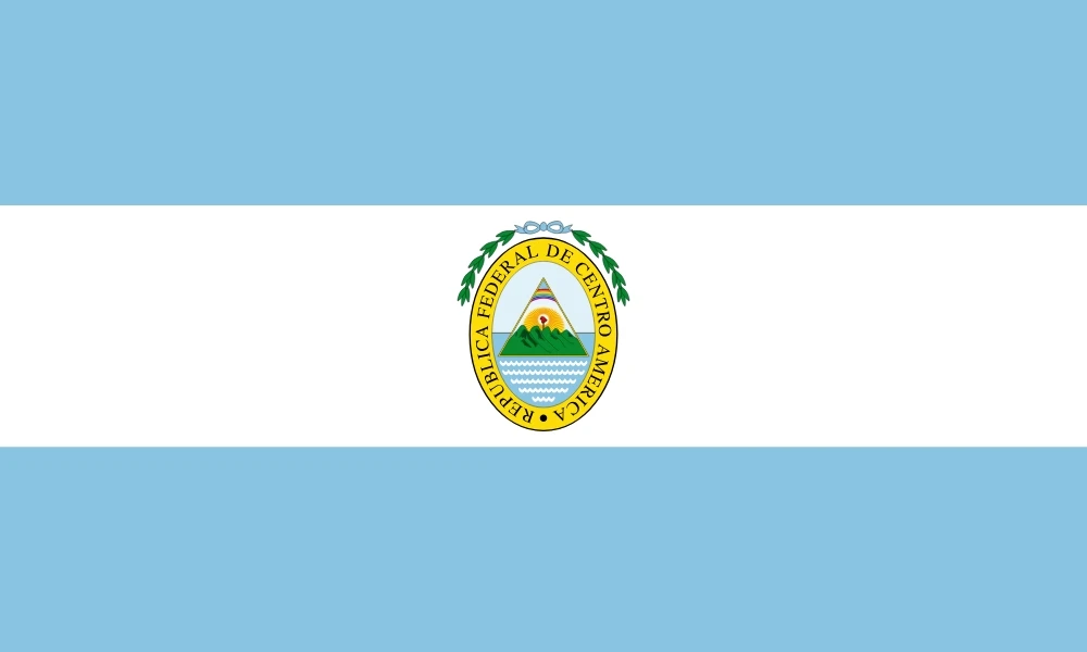 bandera de la República Federal de Centroamérica