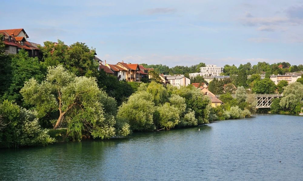 Novo Mesto y sus paisajes.