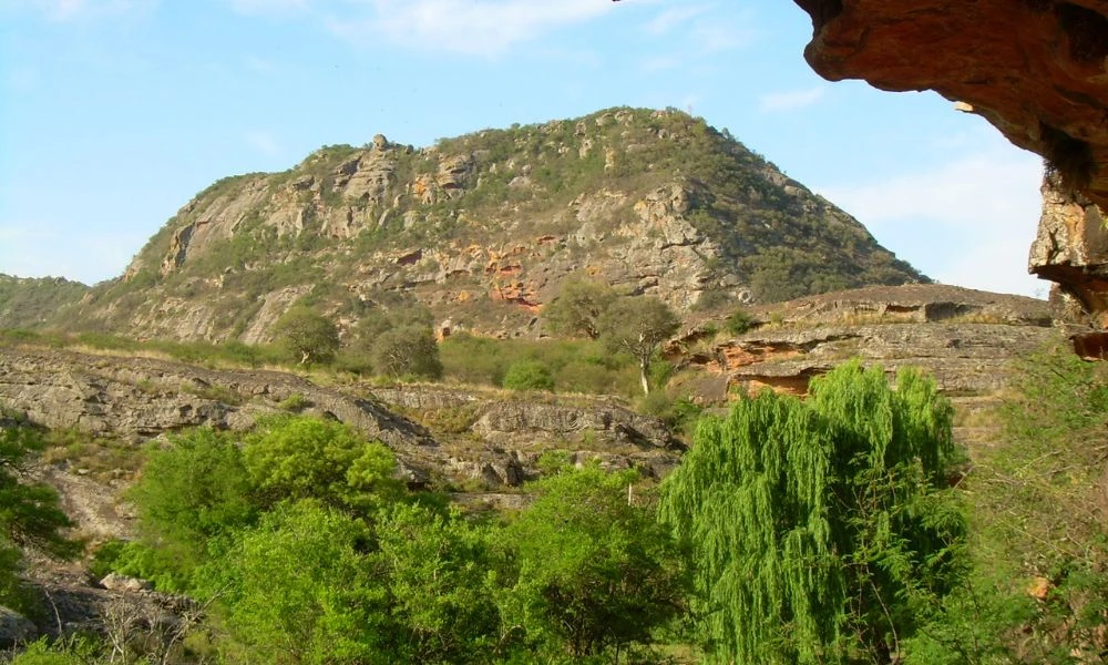 Vistas al Cerro Colorado.