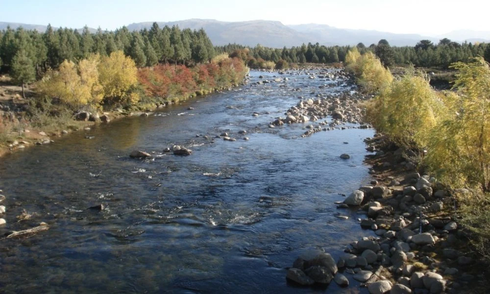 Aspecto del río Litrán.