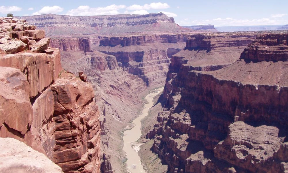 Aspecto del Gran Cañón del Colorado.