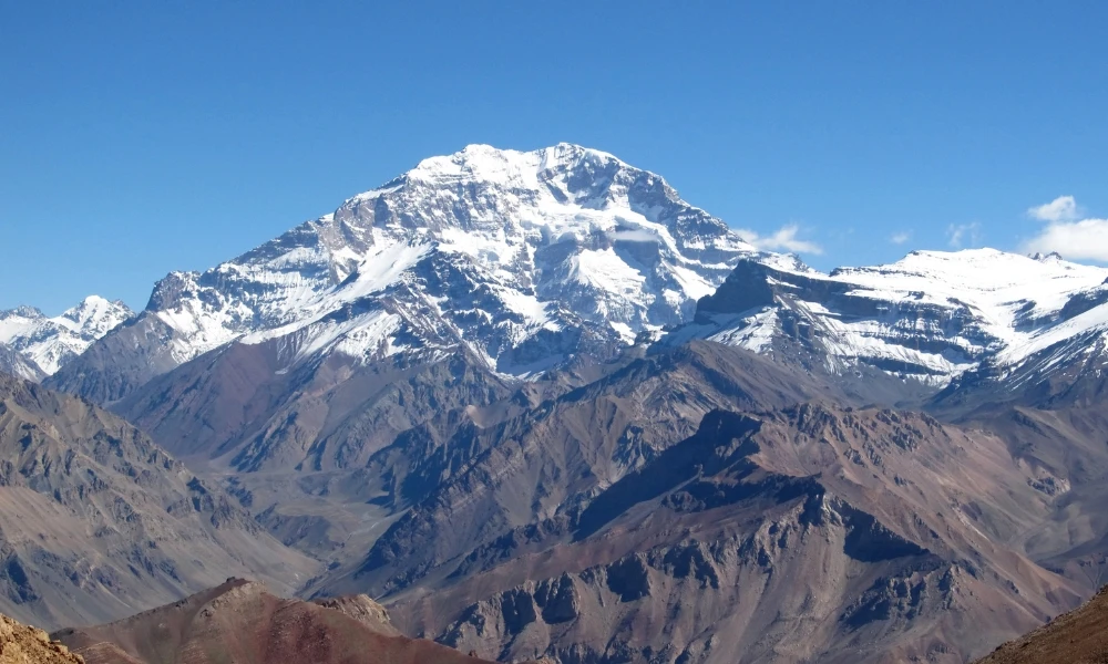montaña más alta de América en Argentina