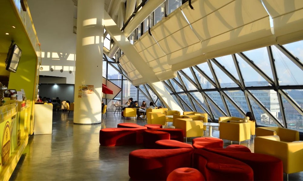 Espacios de la Universidad de Sungkyunkwan.