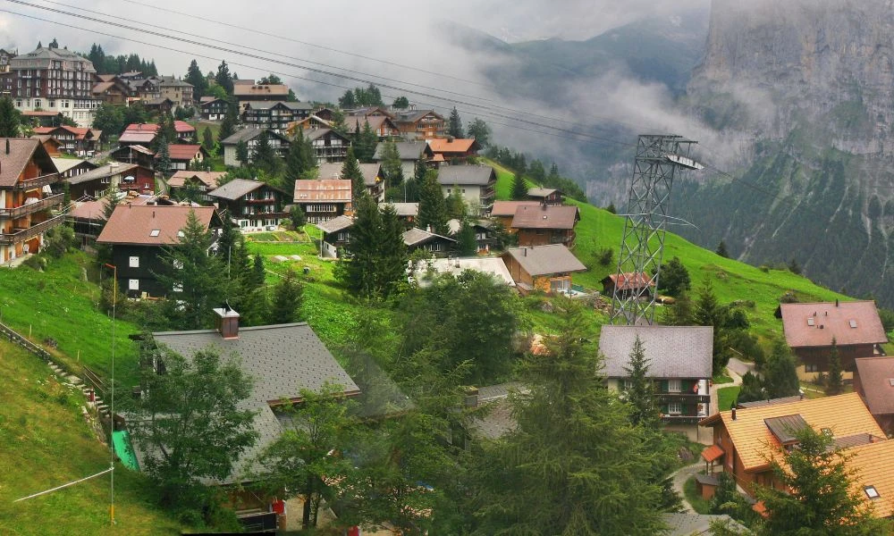 Mürren y sus paisajes.