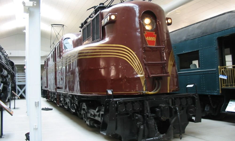 La máquina en un museo.