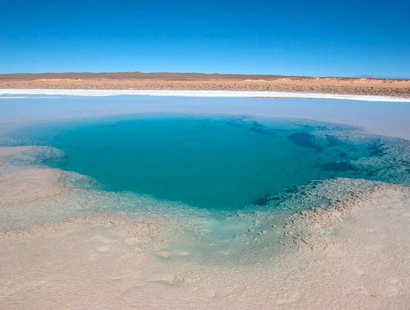 Ojos de Mar: las lagunas turquesas de Salta que se convirtieron en una sola
