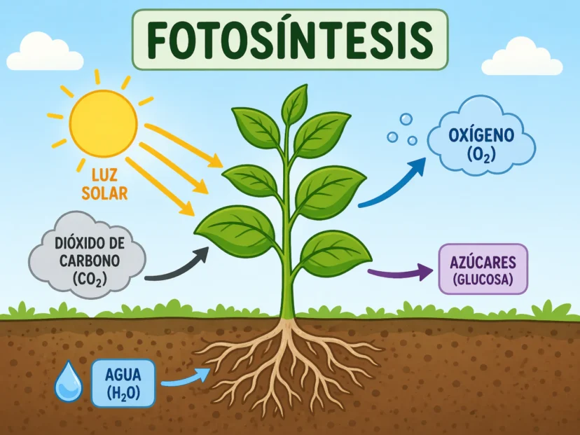 Fotosíntesis para niños: qué es y explicación fácil paso a paso