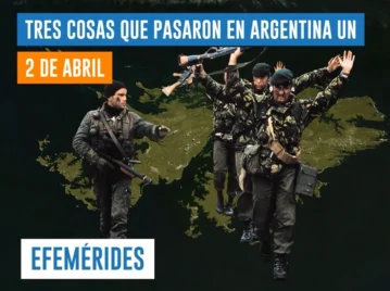 efemérides del 2 de abril Argentina Malvinas