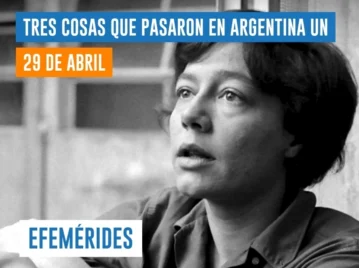 efemérides del 29 de abril Argentina