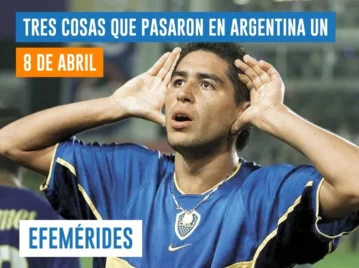 efemérides del 8 de abril Argentina