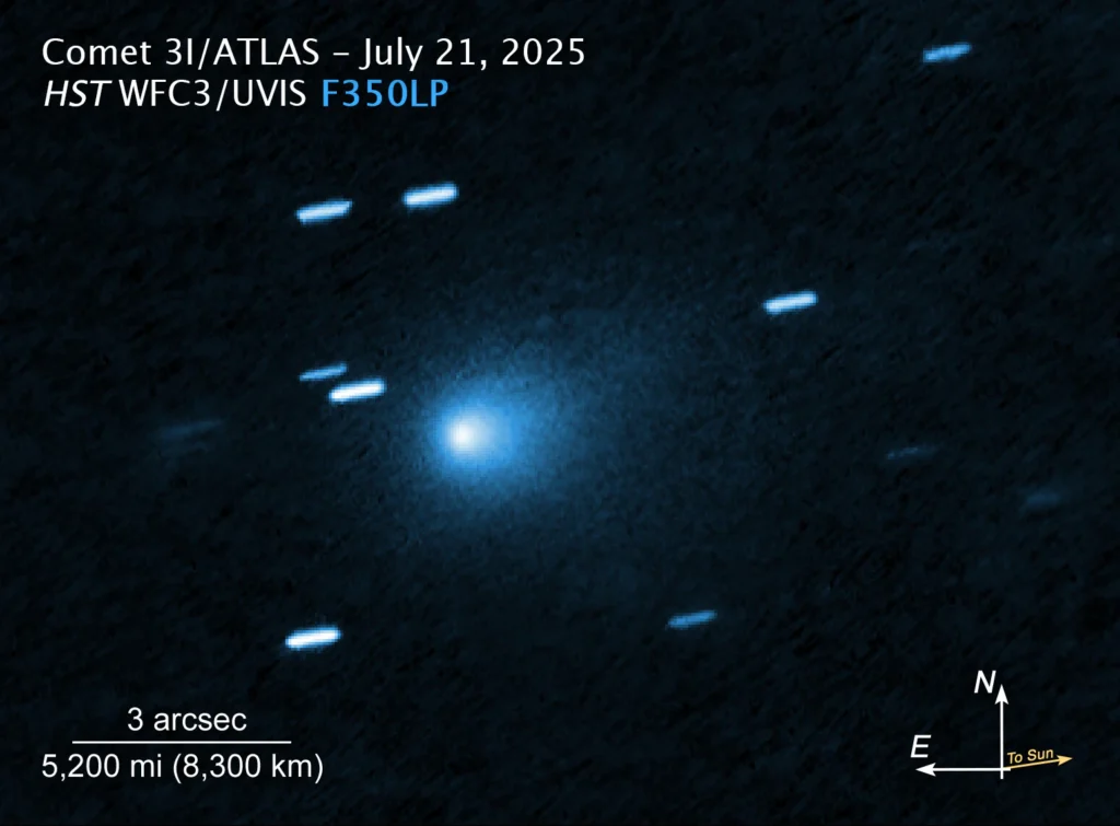3I/ATLAS: el cometa interestelar que llegó desde otro sistema solar