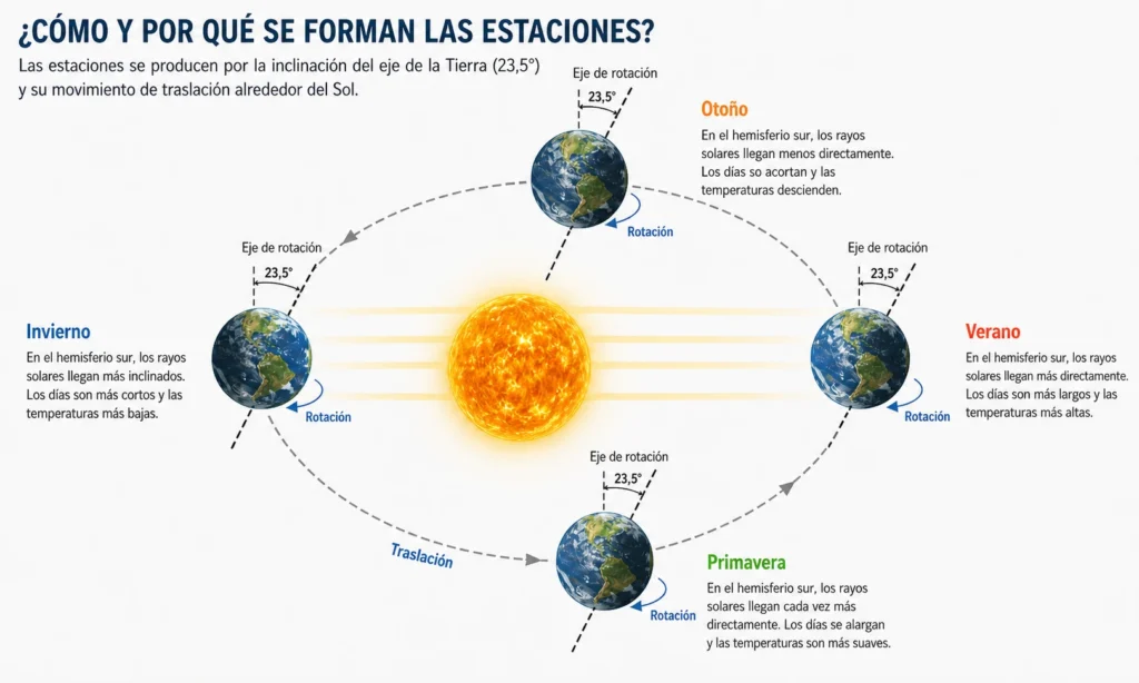 Estaciones del año: cuáles son y por qué existen