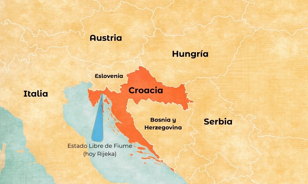 Estado Libre de Fiume: el "país" que existió durante cuatro años y fue disputado por dos reinos europeos luego de la Primera Guerra Mundial