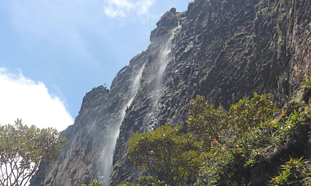 Cascadas de la montaña.
