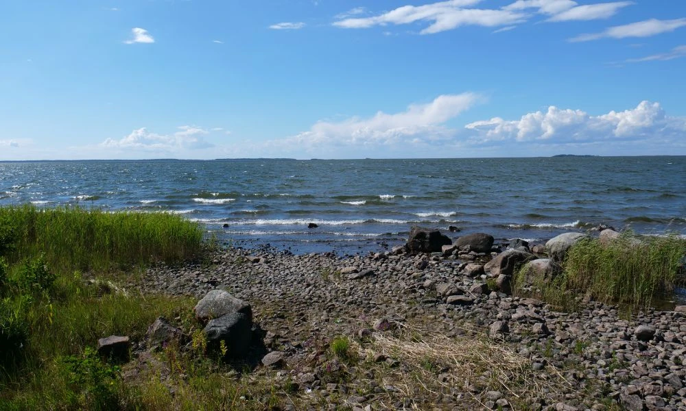 Aspecto del lago Vänern.
