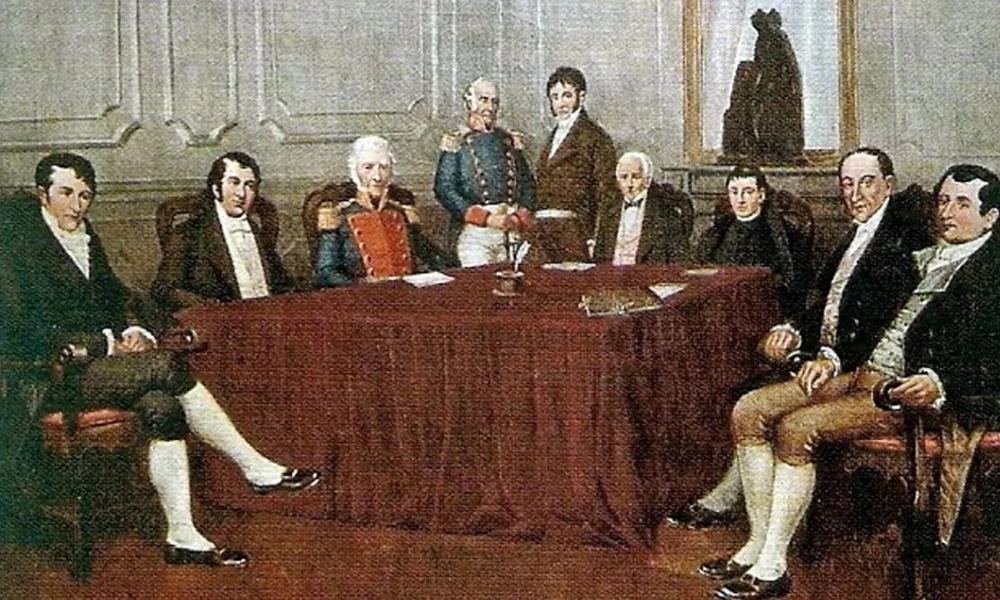 Integrantes de la Primera Junta de Gobierno