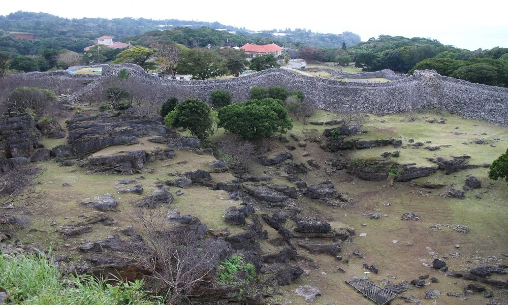 Vistas al Castillo Nakijin.