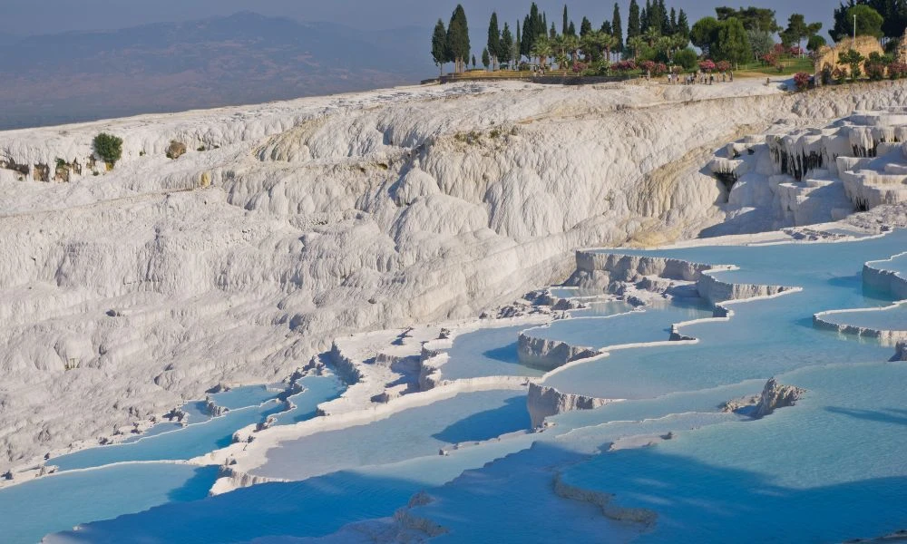Pamukkale y sus paisajes.