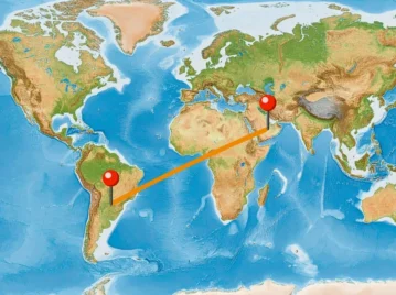 Cómo calcular la distancia entre dos puntos en un mapa: explicación simple