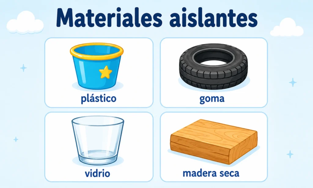 materiales aislantes ejemplos