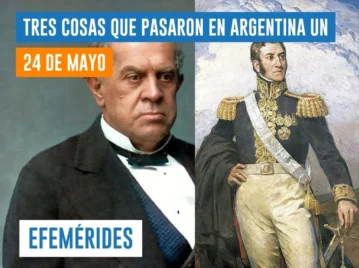 efemérides del 24 de mayo Argentina