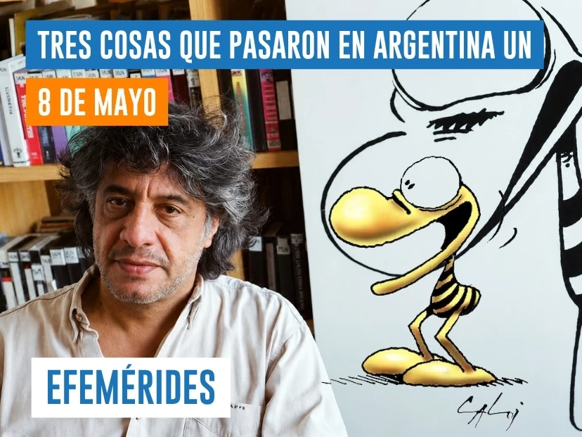 efemérides del 8 de mayo Argentina
