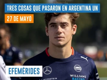 efemérides del 27 de mayo Argentina