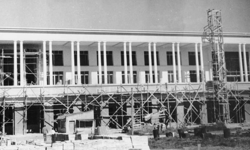 La Universidad Nacional de Córdoba en construcción.