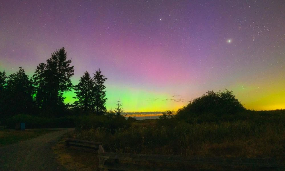 Colores de las auroras.